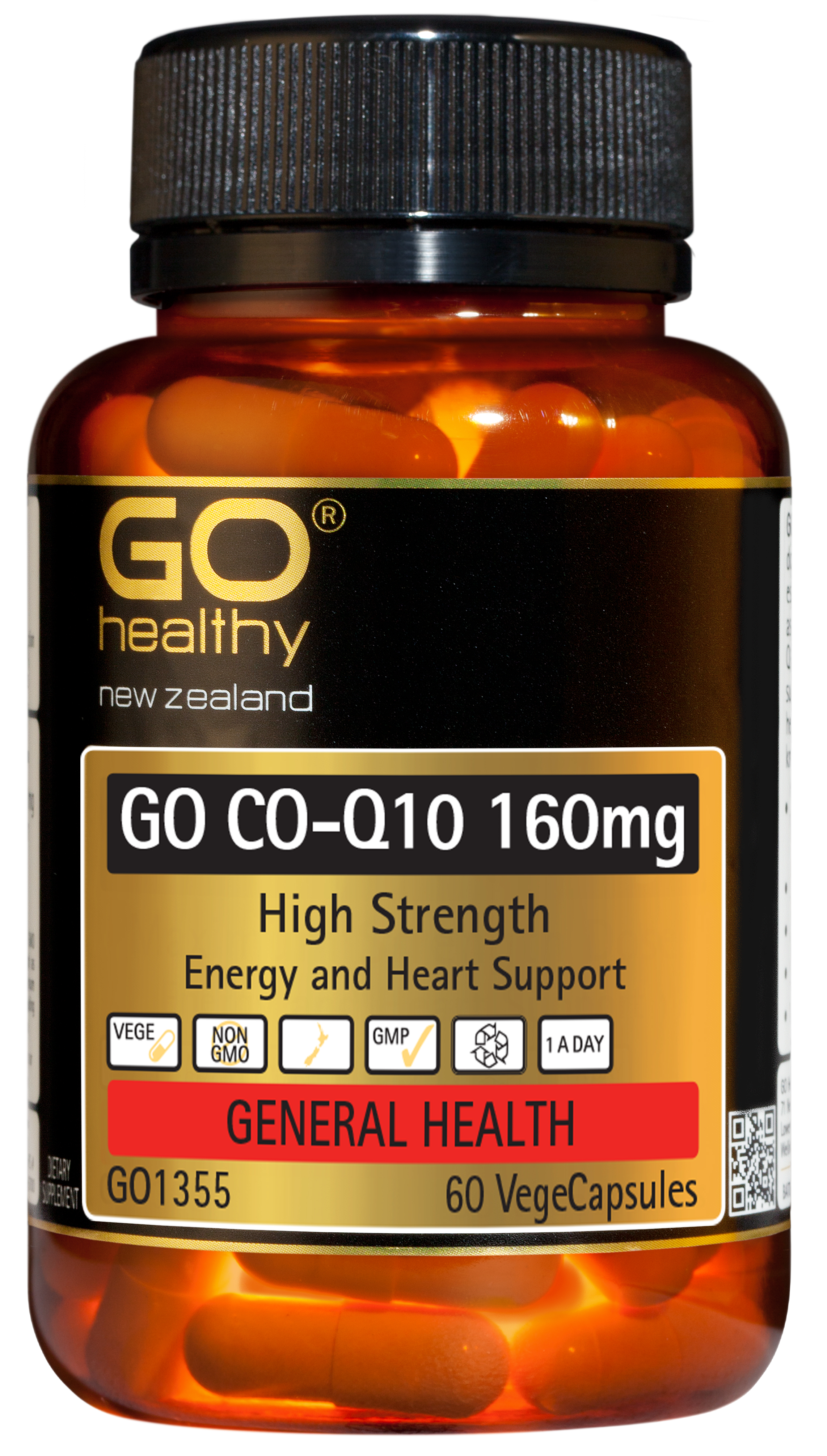 GO Healthy Co-Q10 160mg 60 VegeCaps